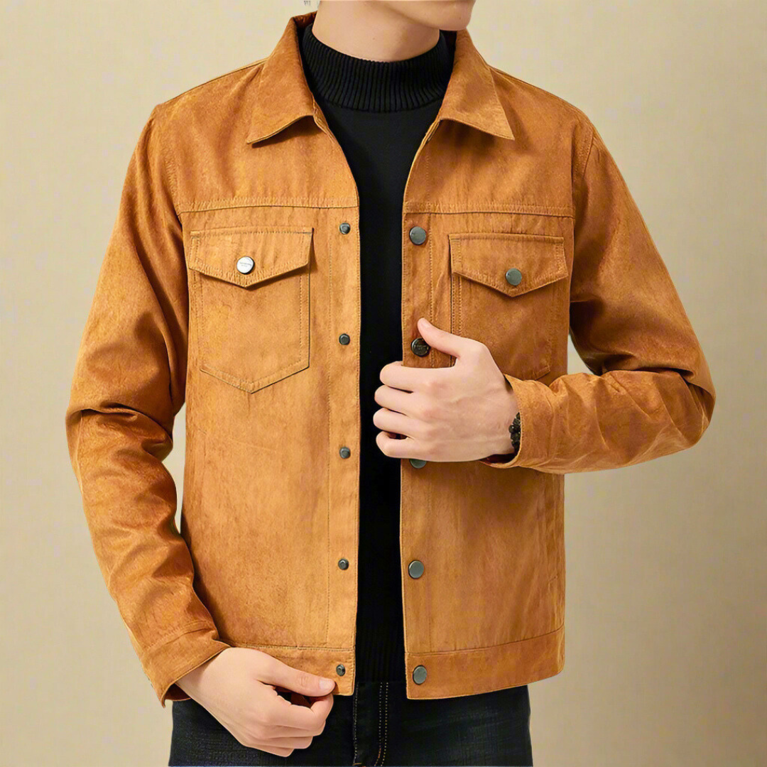 DARIO LUCIANO LEATHER JACKET