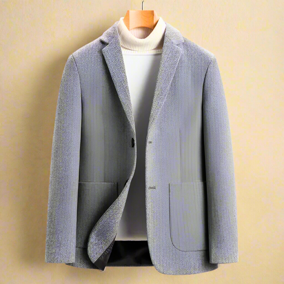 ALBERTO LUCIANO WOOL SUIT BLAZER