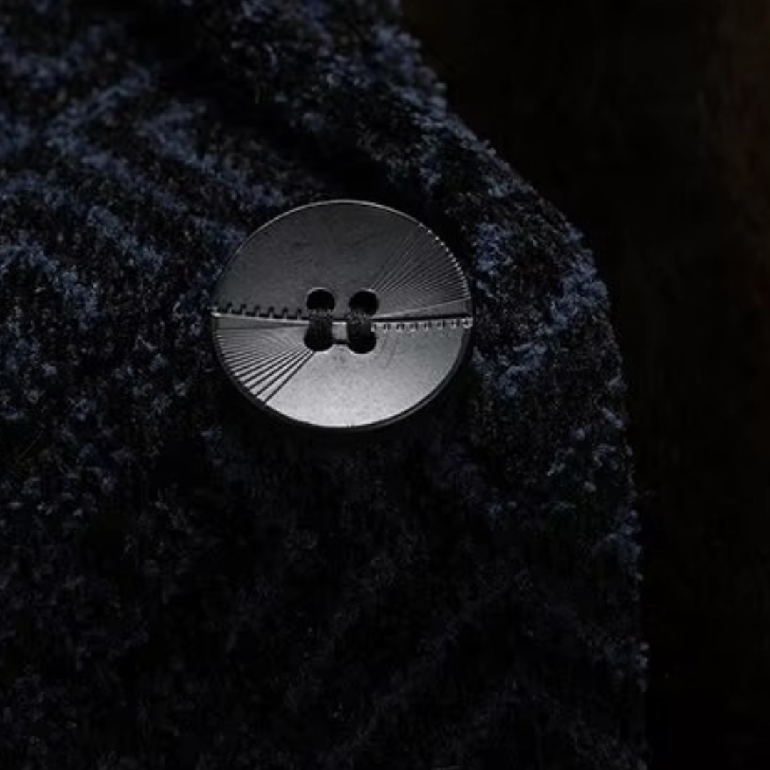 RAFFAELE GIORGIO HERRINGBONE COAT