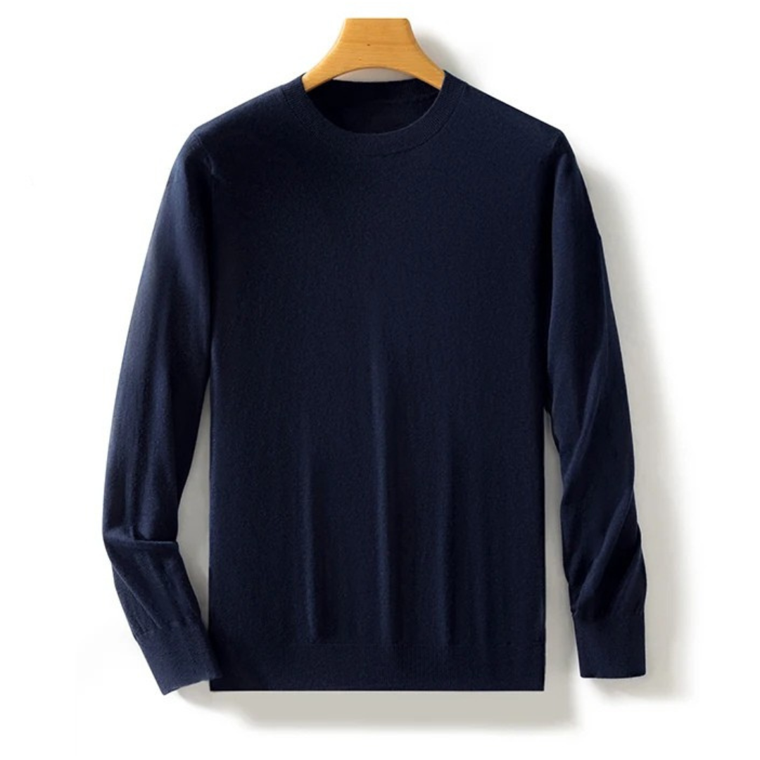 SEBASTIAN MILES WOOL KNIT SHIRT
