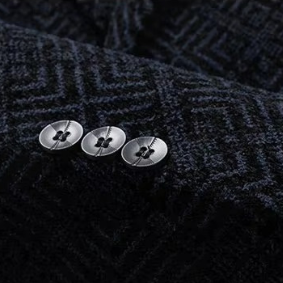 RAFFAELE GIORGIO HERRINGBONE COAT