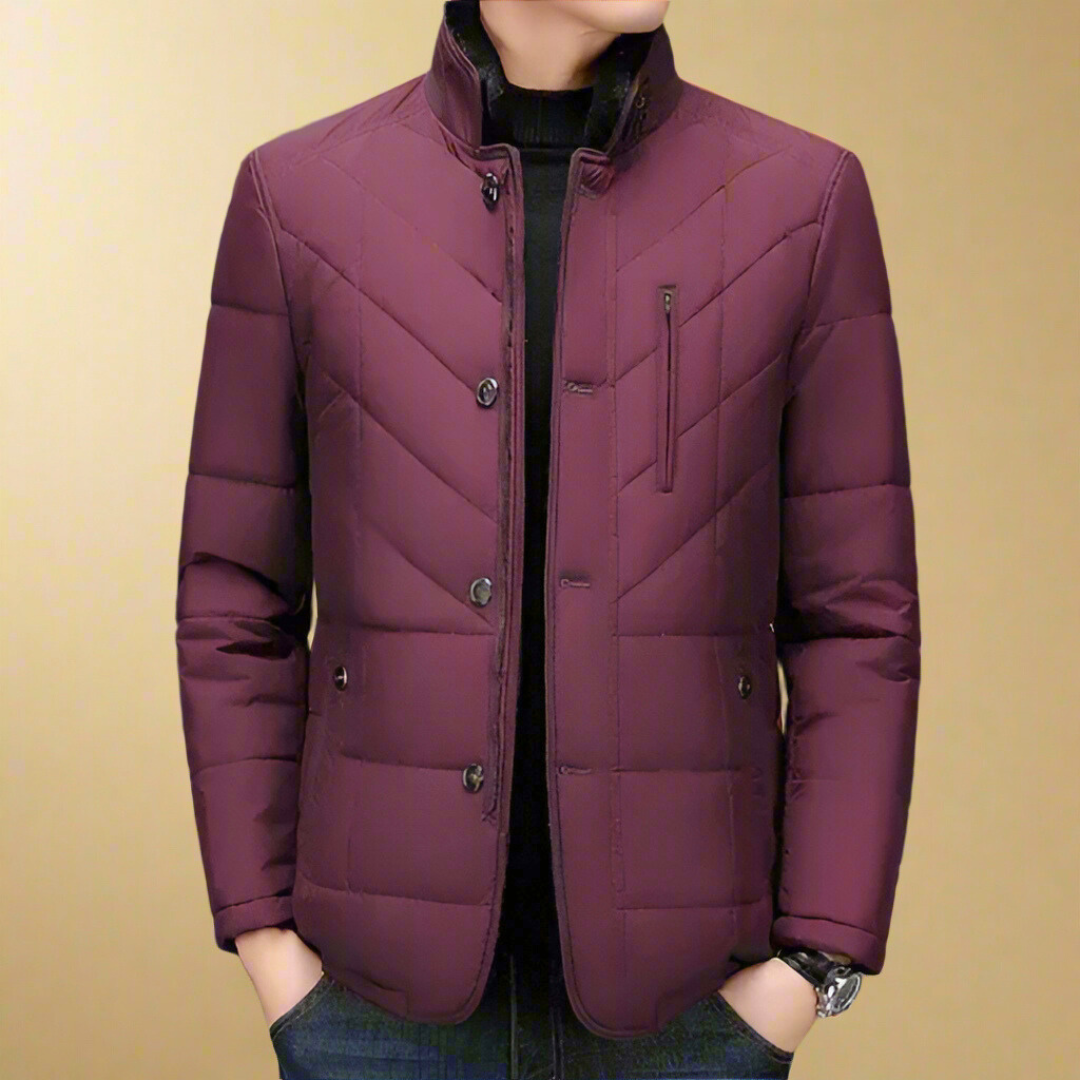 RICCARDO UMBERTO HIGH COLLAR PARKA