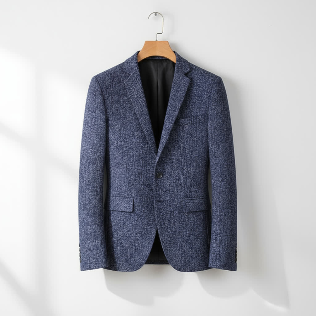 RICCARDO LUCA TEXTURED BLAZER