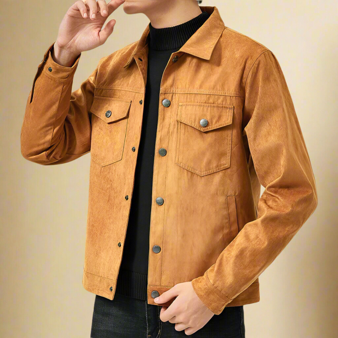 DARIO LUCIANO LEATHER JACKET