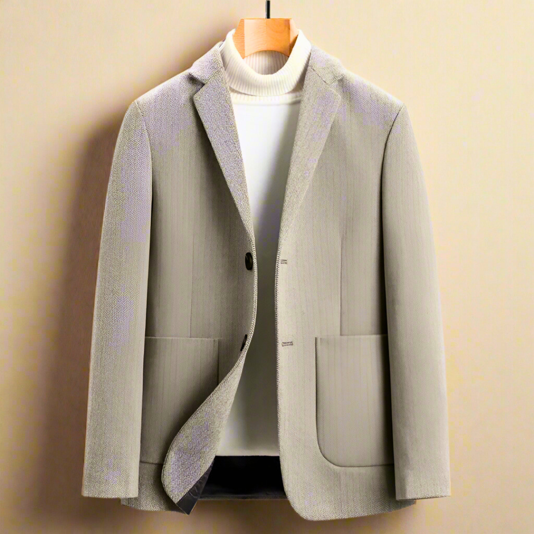 ALBERTO LUCIANO WOOL SUIT BLAZER