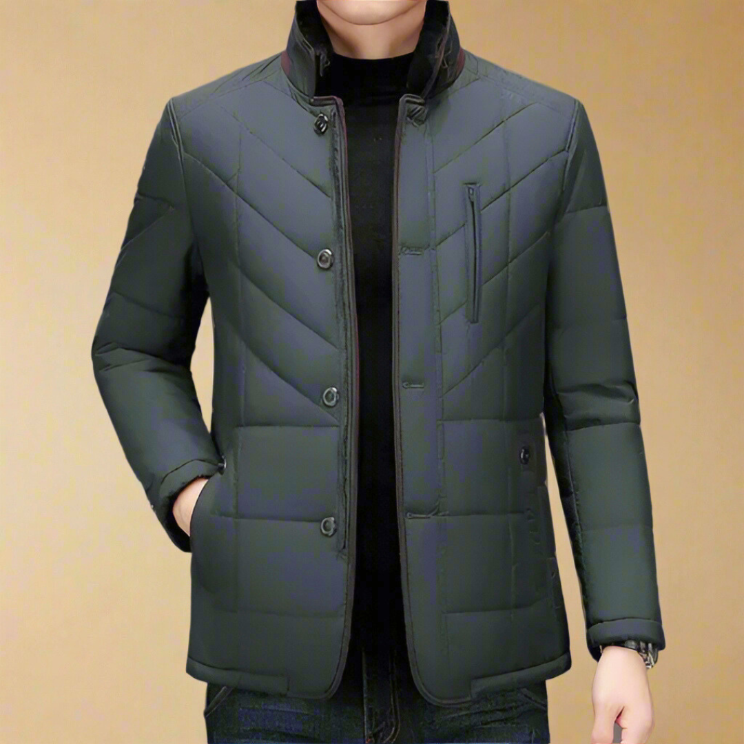 RICCARDO UMBERTO HIGH COLLAR PARKA