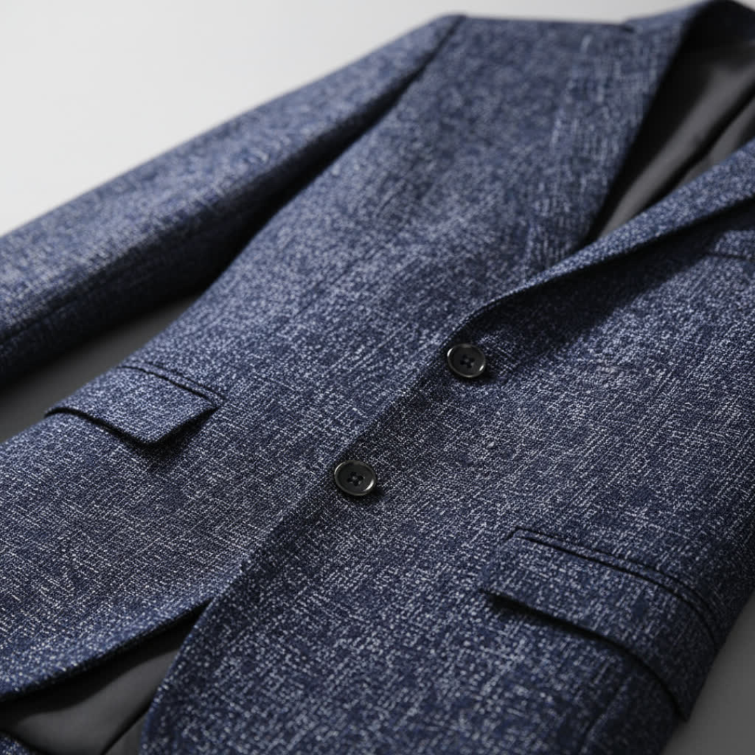 RICCARDO LUCA TEXTURED BLAZER