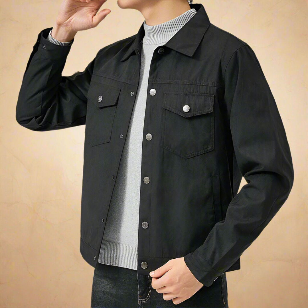 DARIO LUCIANO LEATHER JACKET