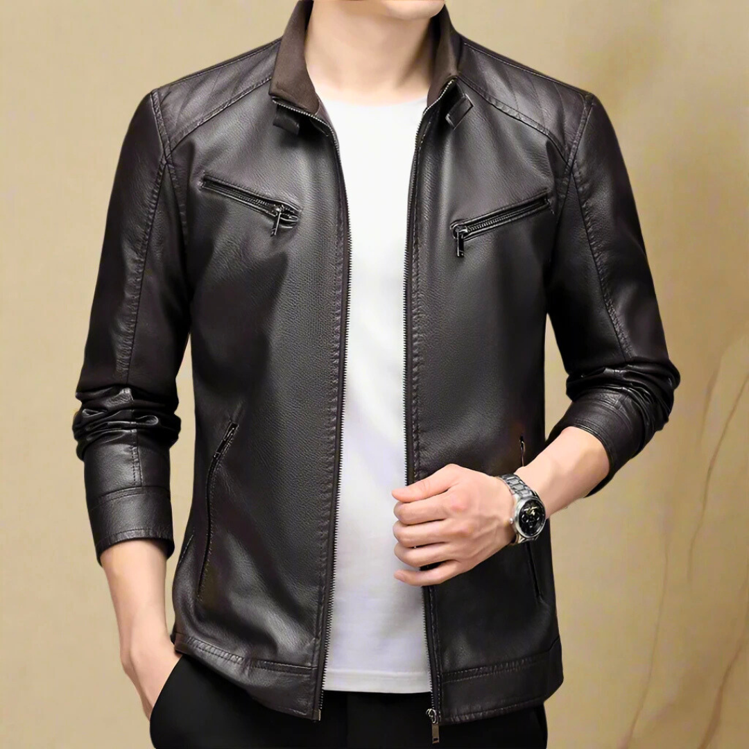 NICOLO VALENTINO LEATHER JACKET