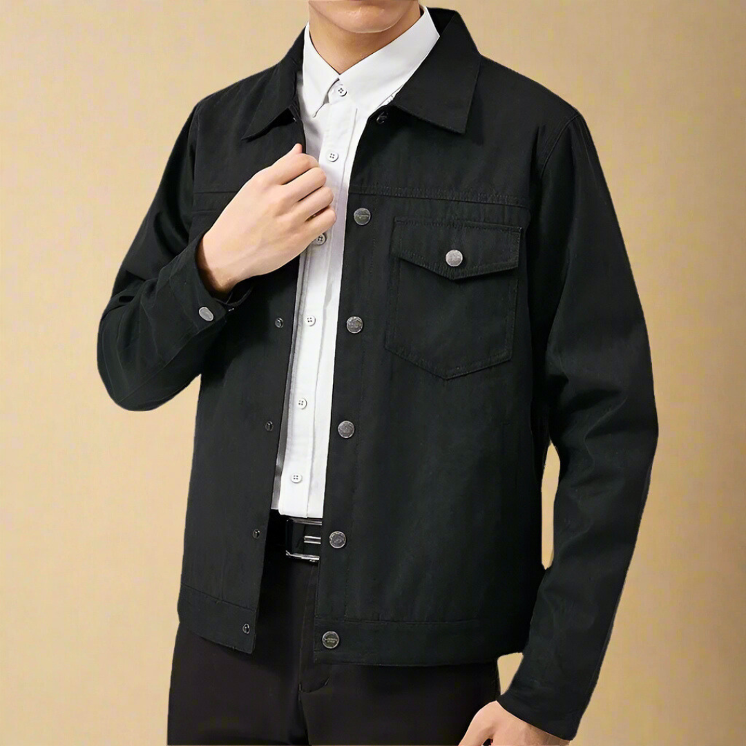 DARIO LUCIANO LEATHER JACKET