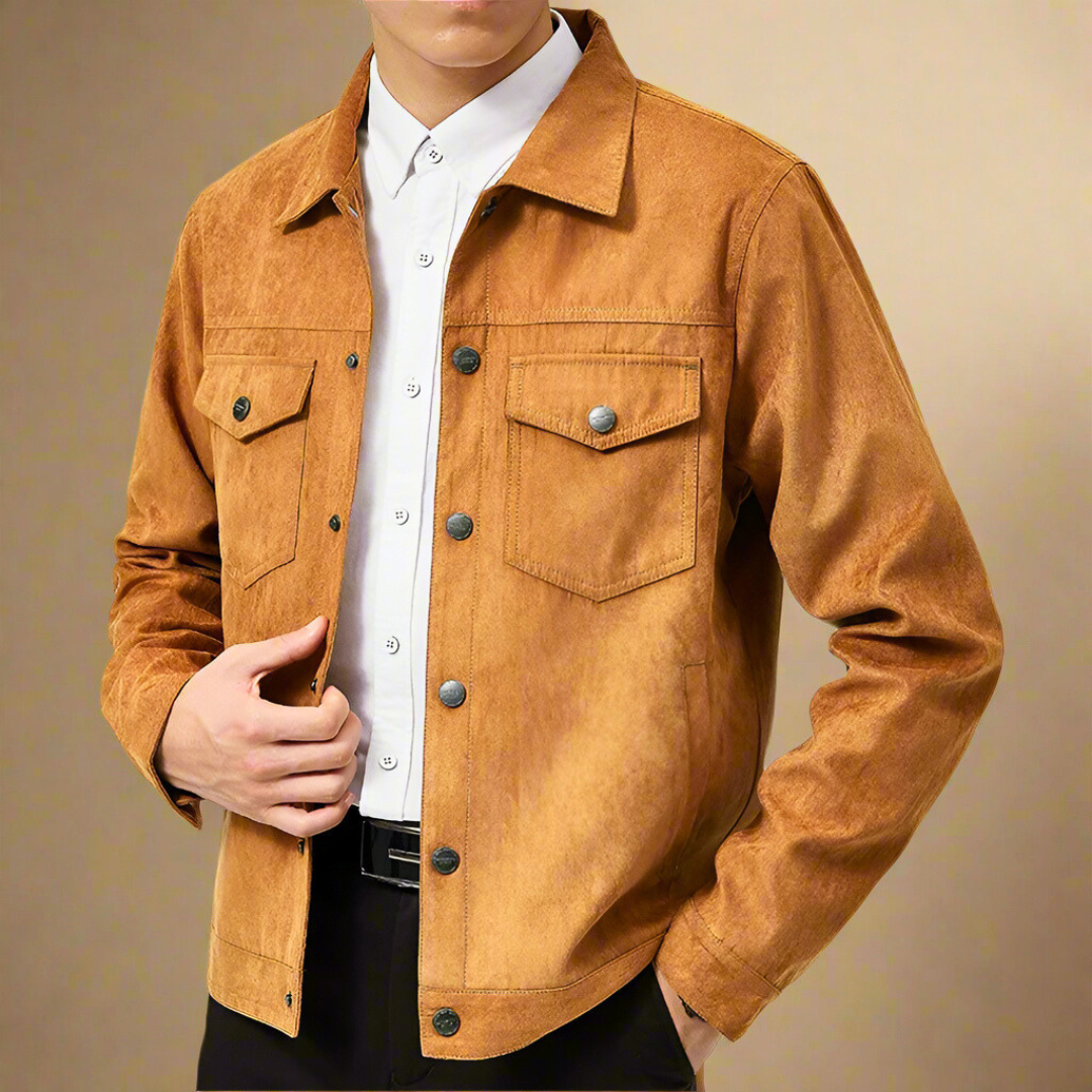 DARIO LUCIANO LEATHER JACKET