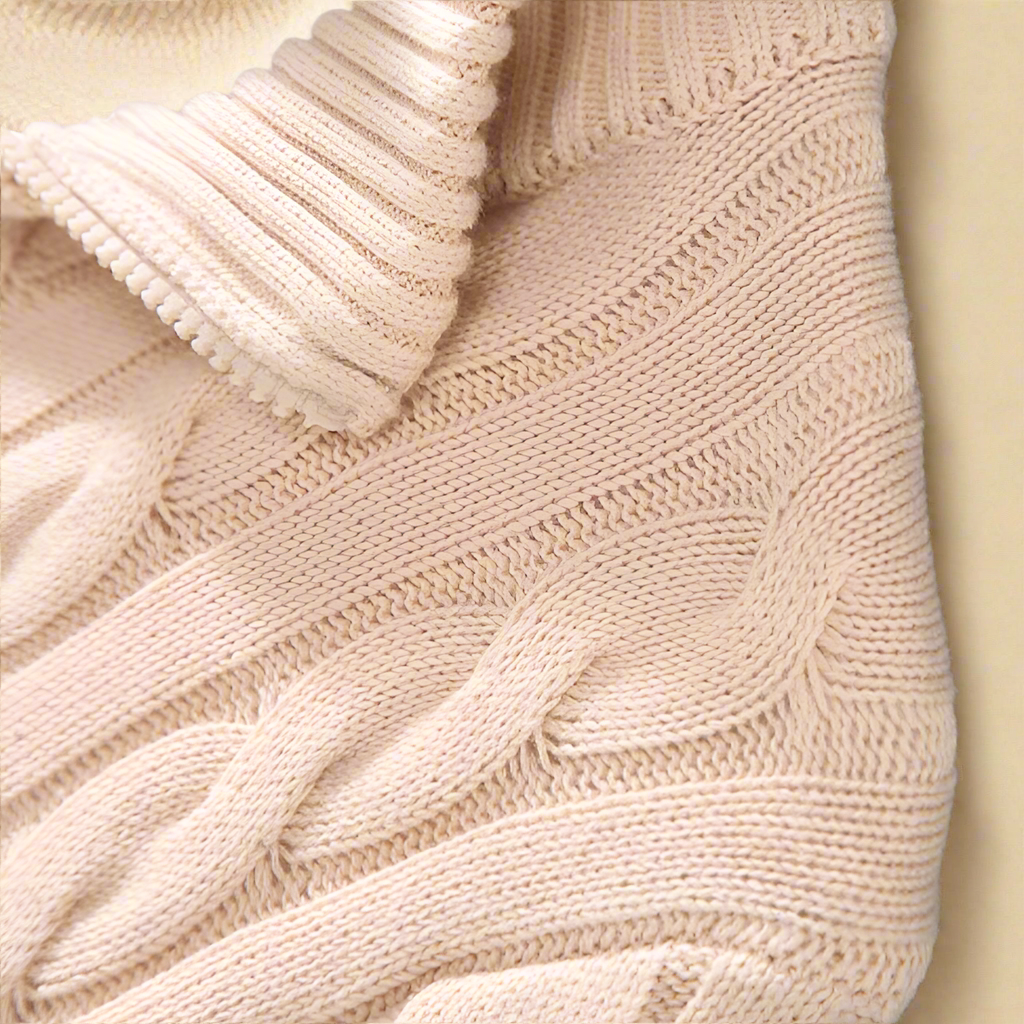 VITTORIO LORIS HIGH-NECK COTTON SWEATER