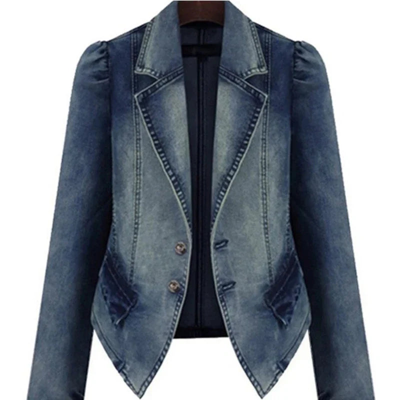 ELENA VITTORIA DENIM VEST