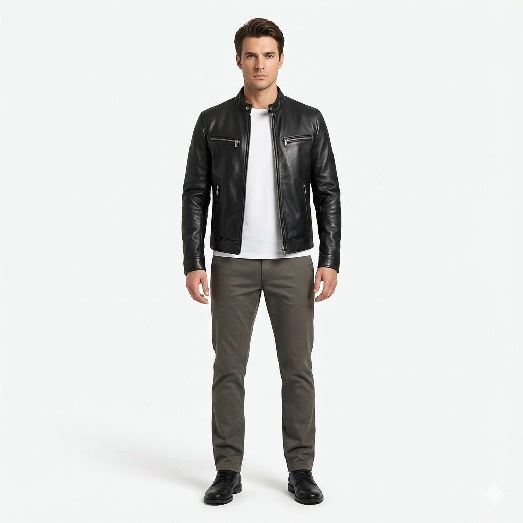 Barger Vintage Leather Jacket X2