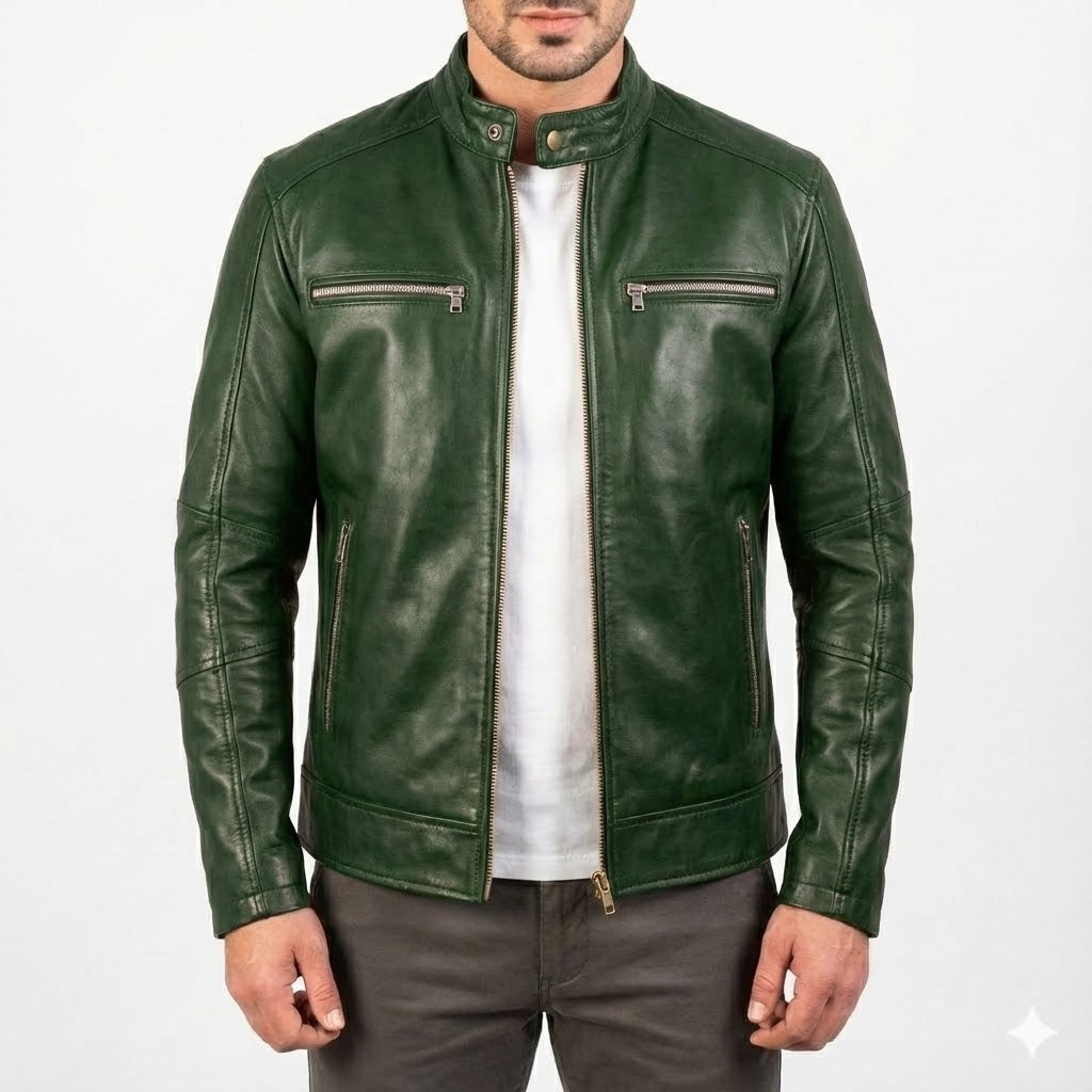 Barger Vintage Leather Jacket X2