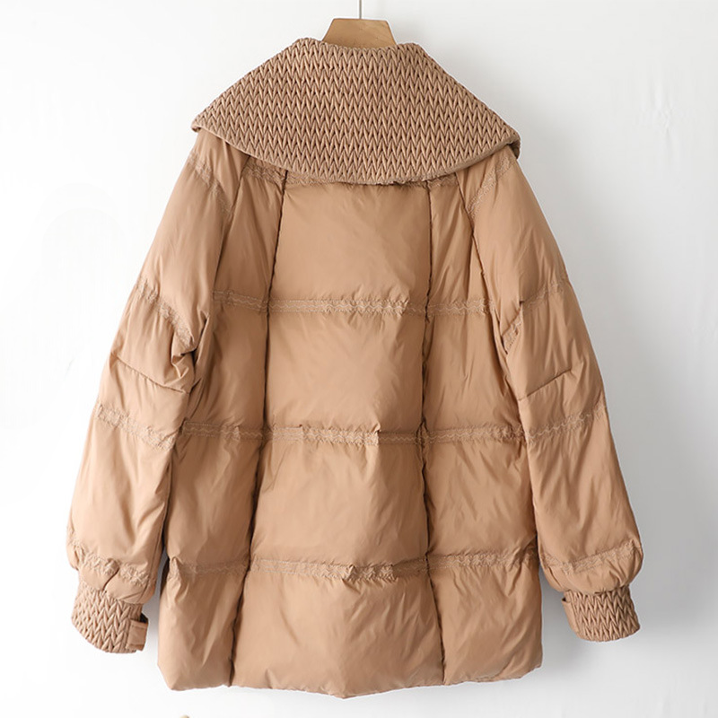 ANASTASIA LORRAINE WAVES KNIT COAT