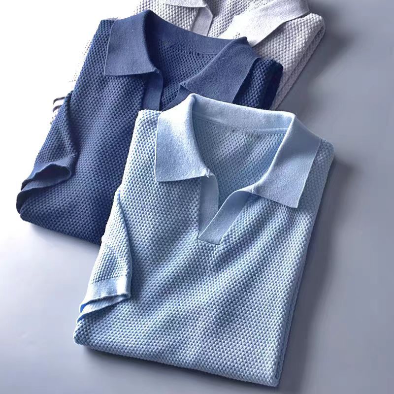 MAXIMILIAN COLE PIQUE KNIT POLO