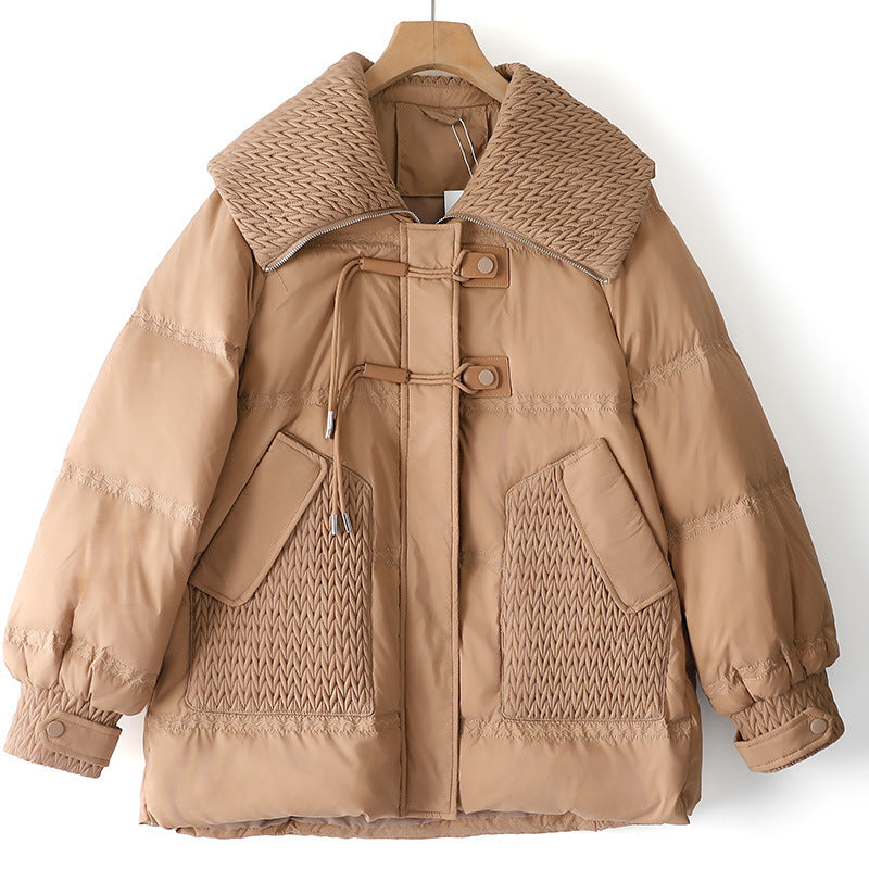 ANASTASIA LORRAINE WAVES KNIT COAT