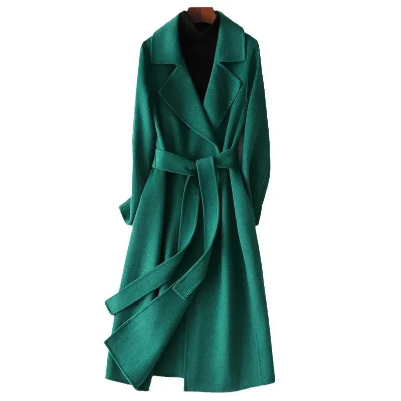 SOPHIA ISABELLA WOOL TRENCH COAT