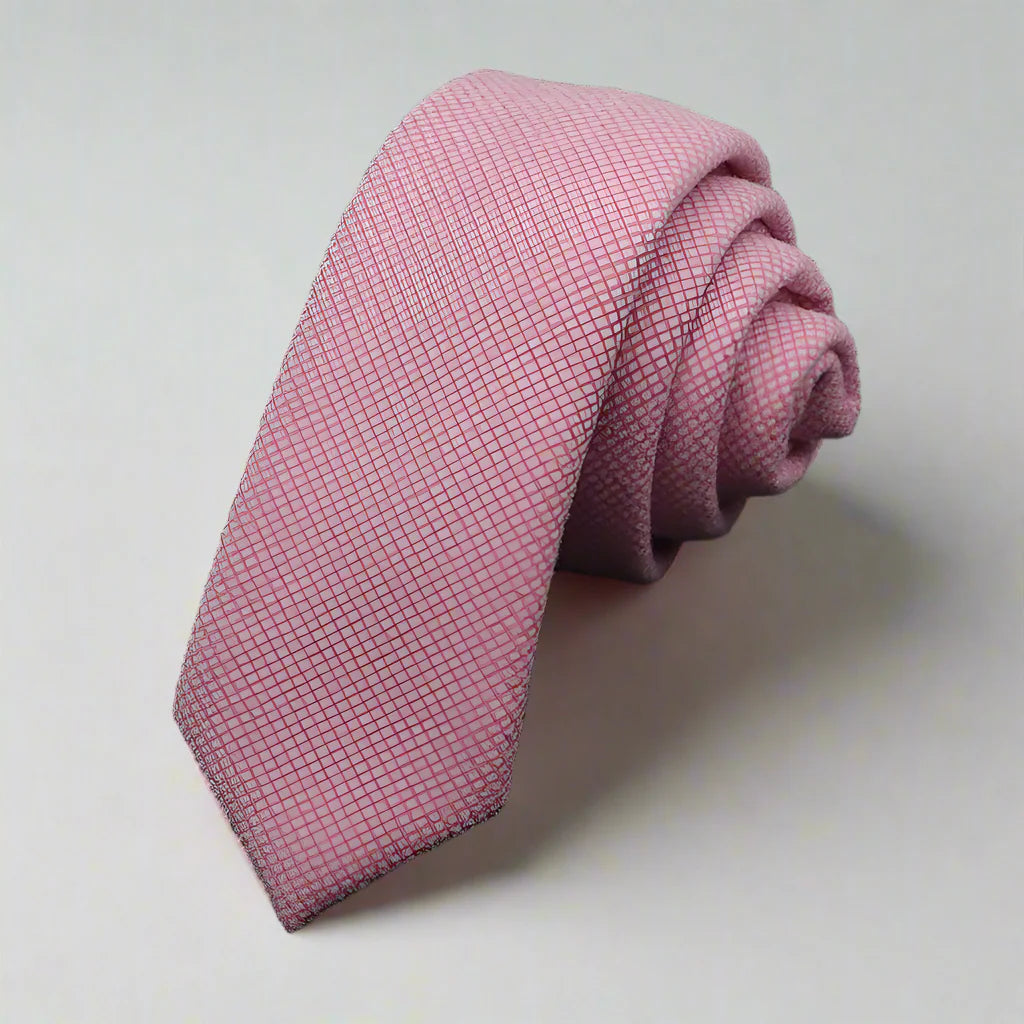Slim Woven Wool Tie