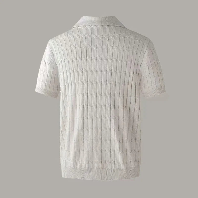 CLAUDIO RENATO KNITTED POLO