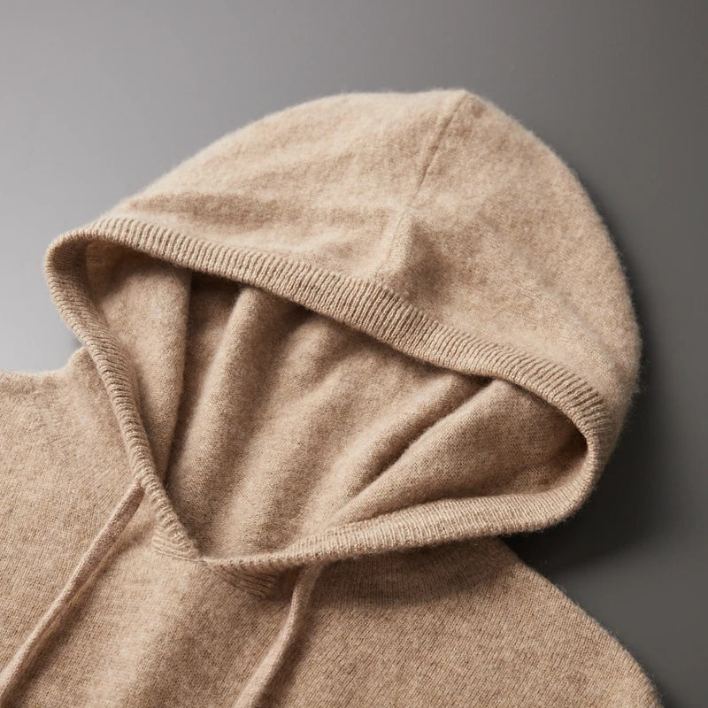 ALESSANDRO VITTORIO CASHMERE HOODIE SWEATER