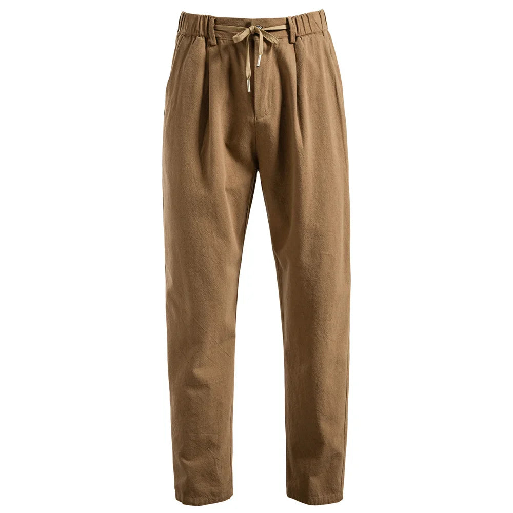 ALESSANDRO VITTORIO LINEN TROUSERS