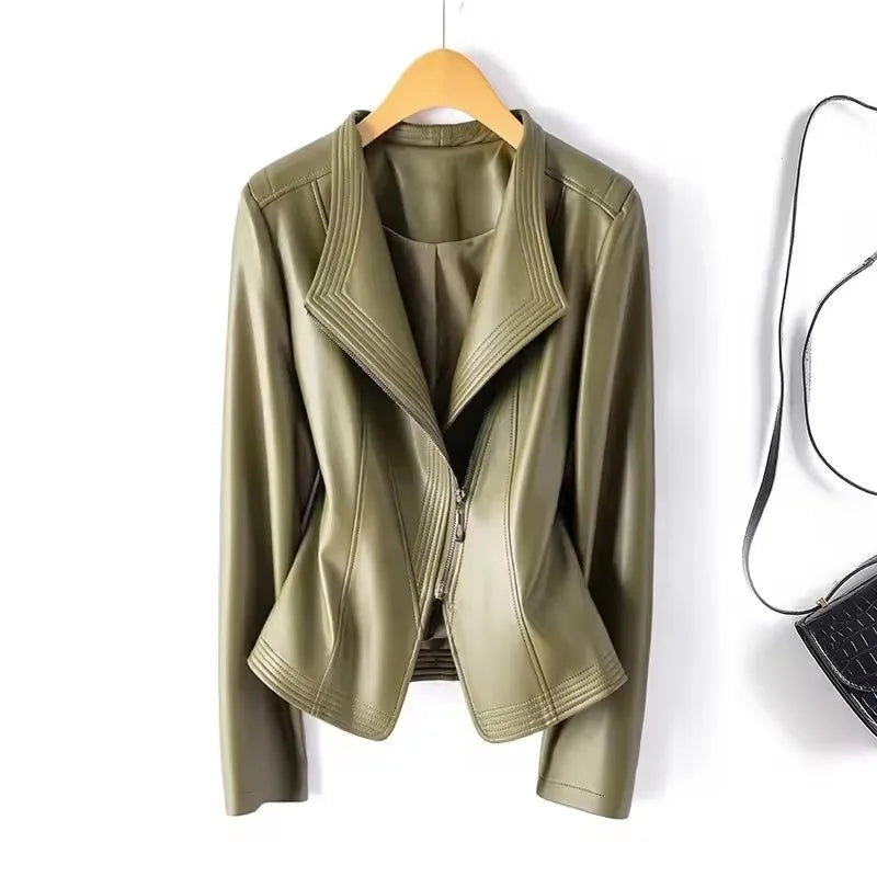 FRANCESCA ALESSANDRA LEATHER JACKET