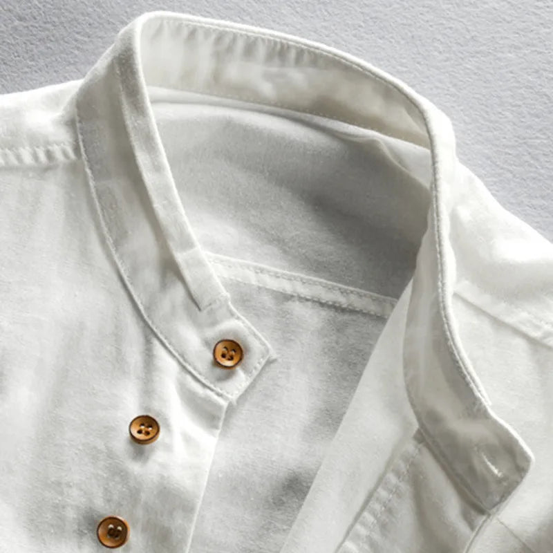 UMBERTO LORENZO COL MAO SHIRT