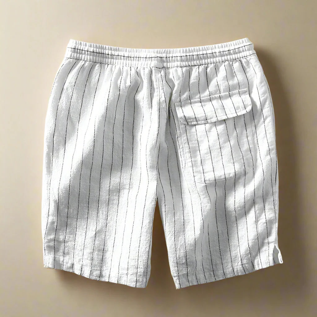 LEONARDO ENZO LINEN BERMUDA