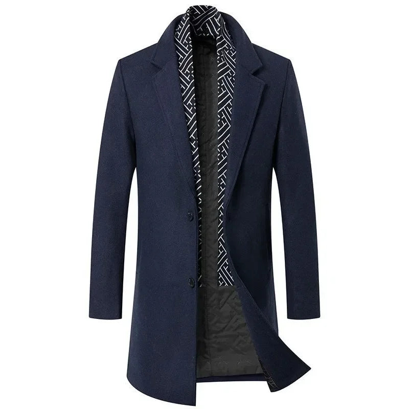 GIOVANNI TIZIANO CASHMERE OVERCOAT