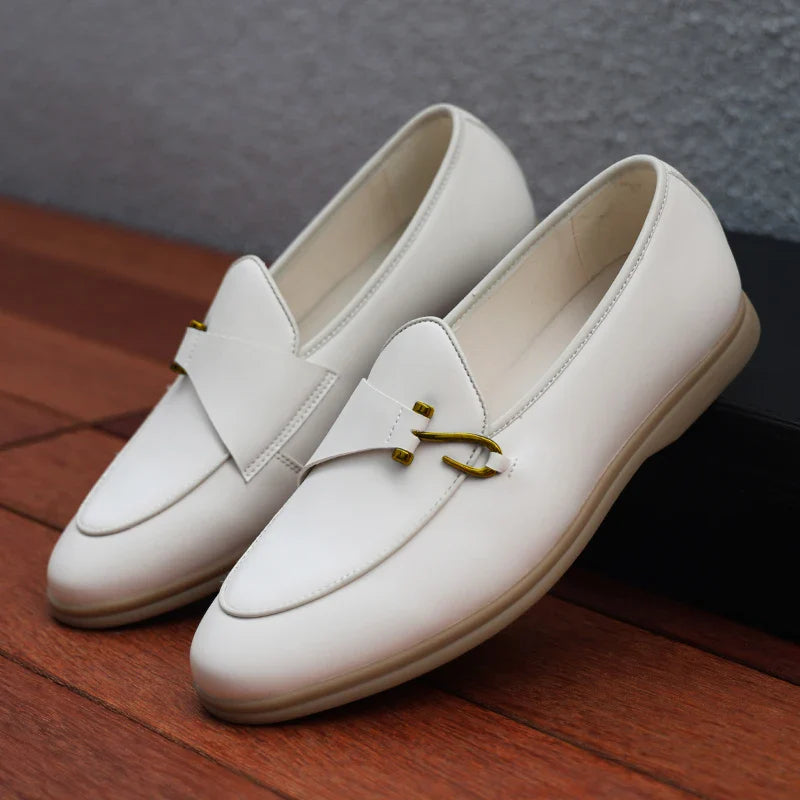LORENZO GIOCCA SUEDE LOAFERS