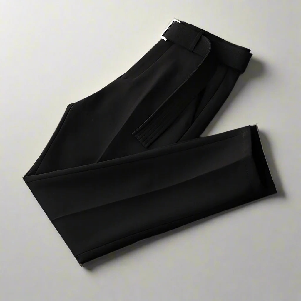 ALESSANDRO VITTORIO BELT SUIT PANTS