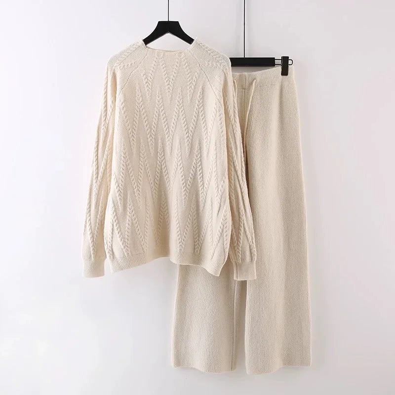 ISABELLA CELINE KNIT LOUNGE SET