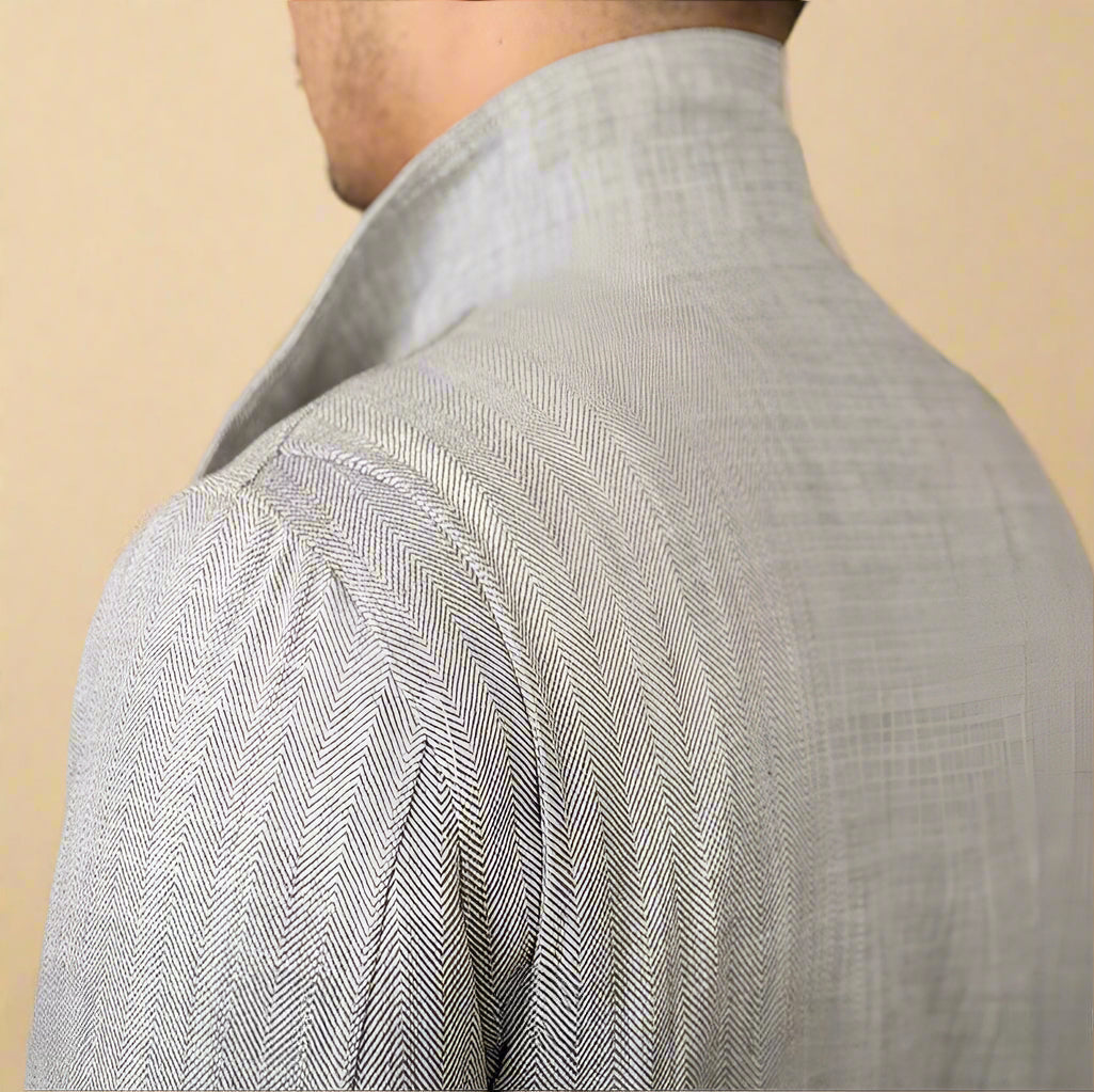 FEDERICO STEFANO LINEN & COTTON COAT