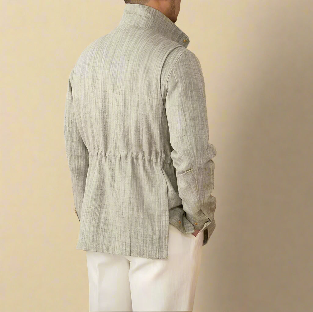 FEDERICO STEFANO LINEN & COTTON COAT