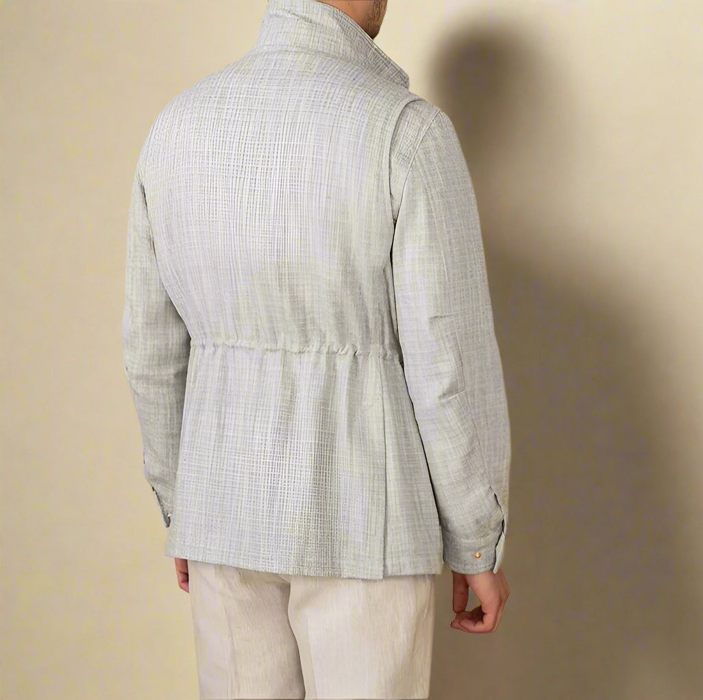 FEDERICO STEFANO LINEN & COTTON COAT