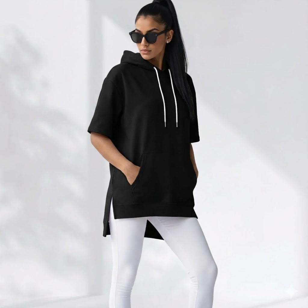 Solace Short-Sleeve Hoodie