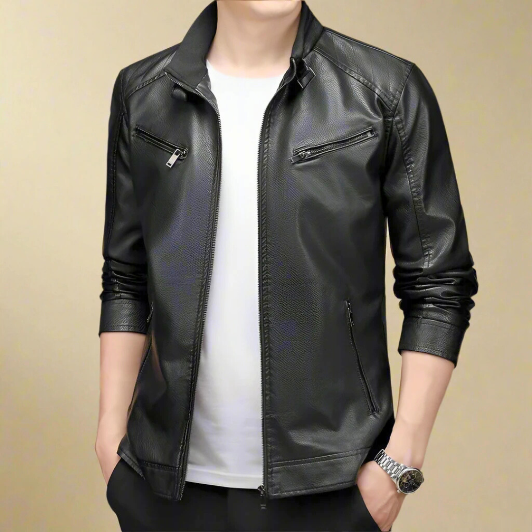 NICOLO VALENTINO LEATHER JACKET
