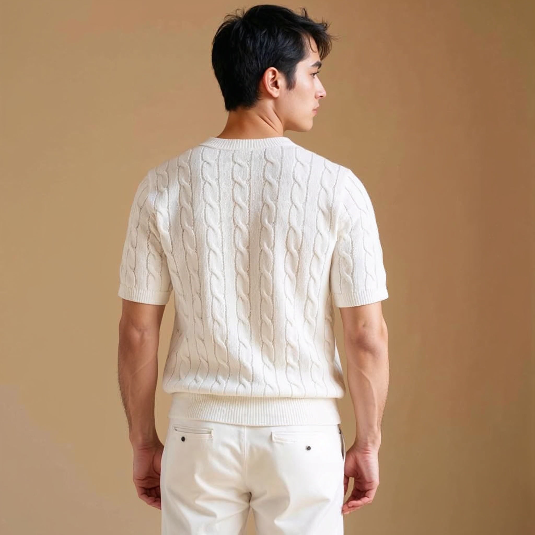 STEFANO EMILI FINE CABLE KNIT